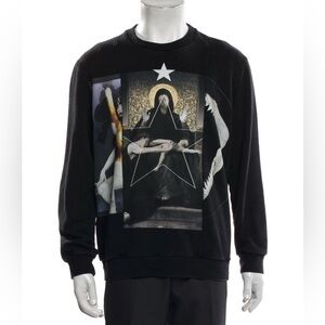 Givenchy men long sleeve Maria crew neck top size S